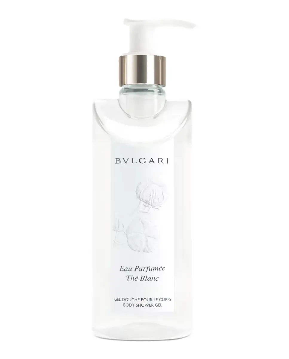 Гель для ванны и душа Eau Parfumée Белый чай 300 мл Bvlgari