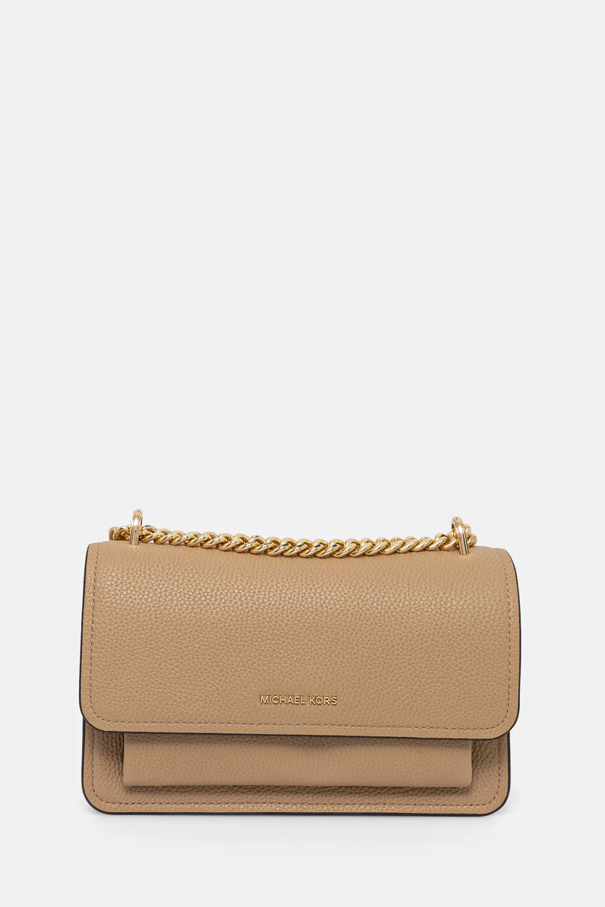 

Кожаная сумочка MICHAEL Michael Kors, бежевый