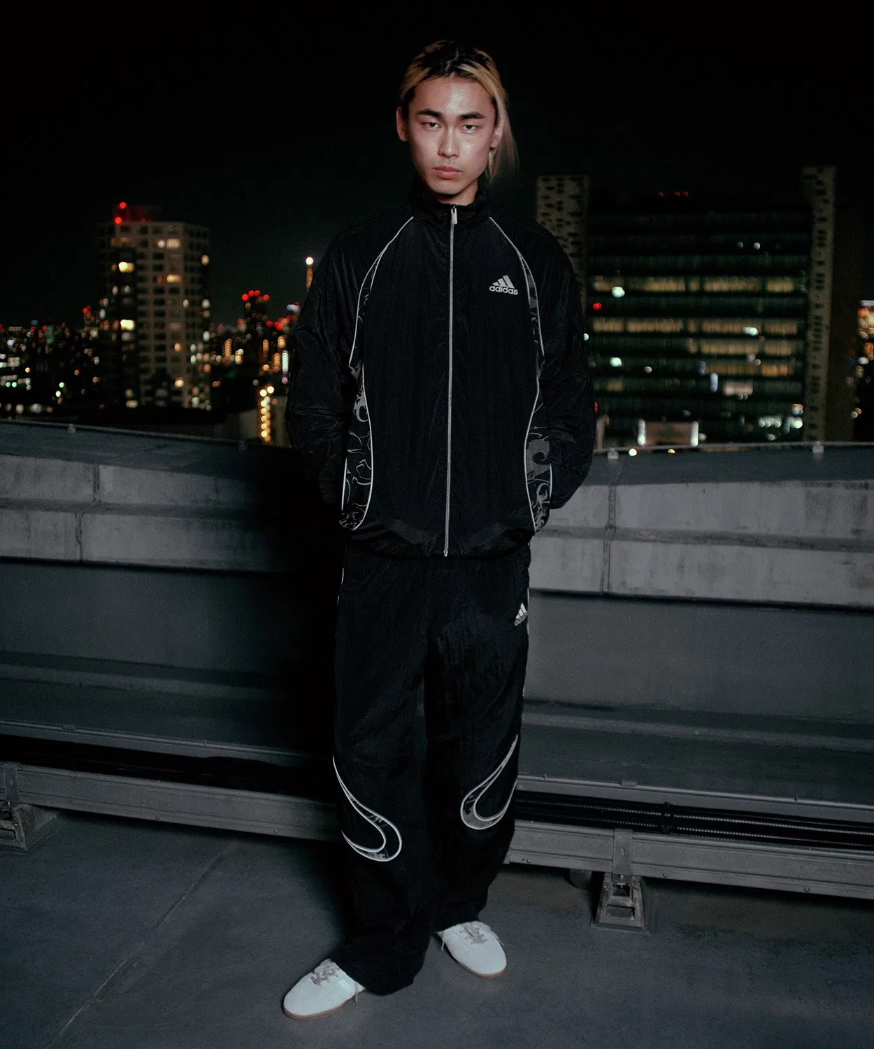 Трек-топ Адилениум сезон 4 Teamgeist, Adidas Originals, чёрный — фото 2