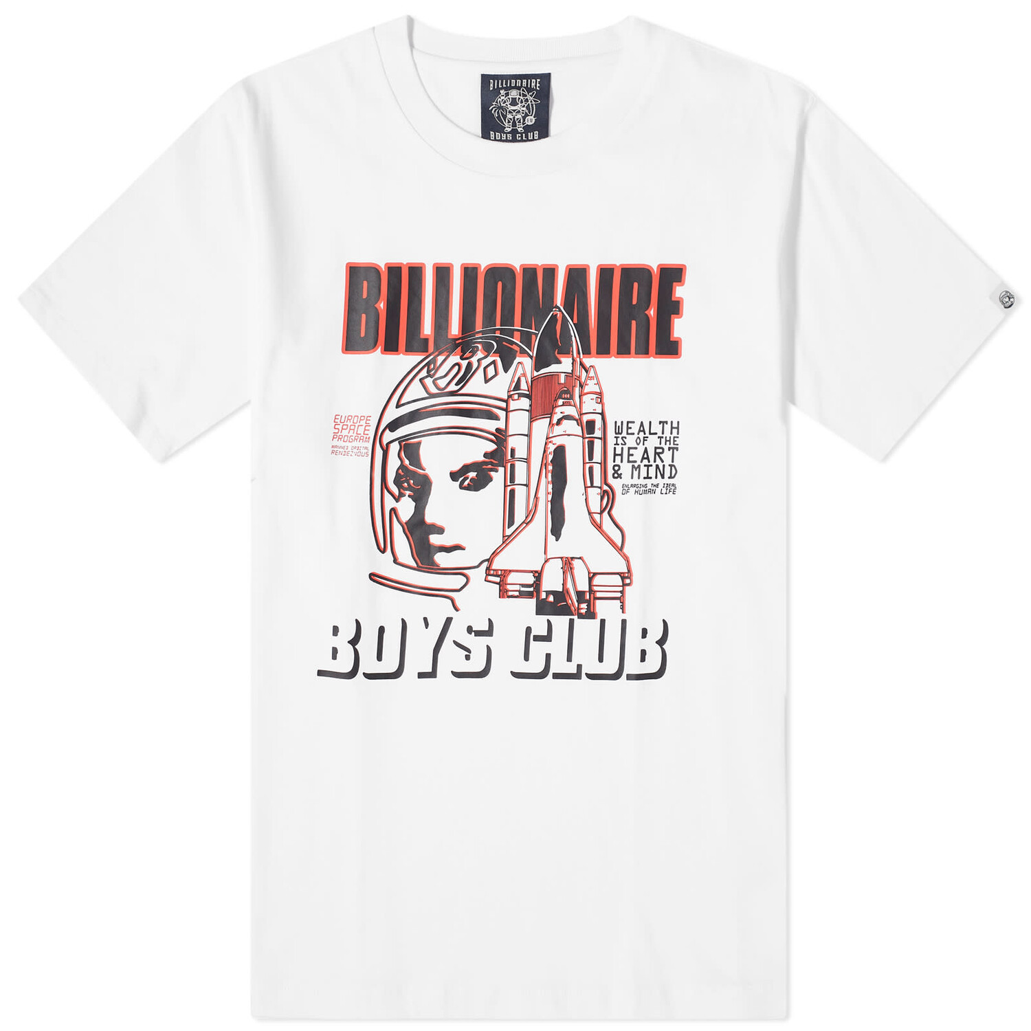 

Футболка Billionaire Boys Club Space Program, белый