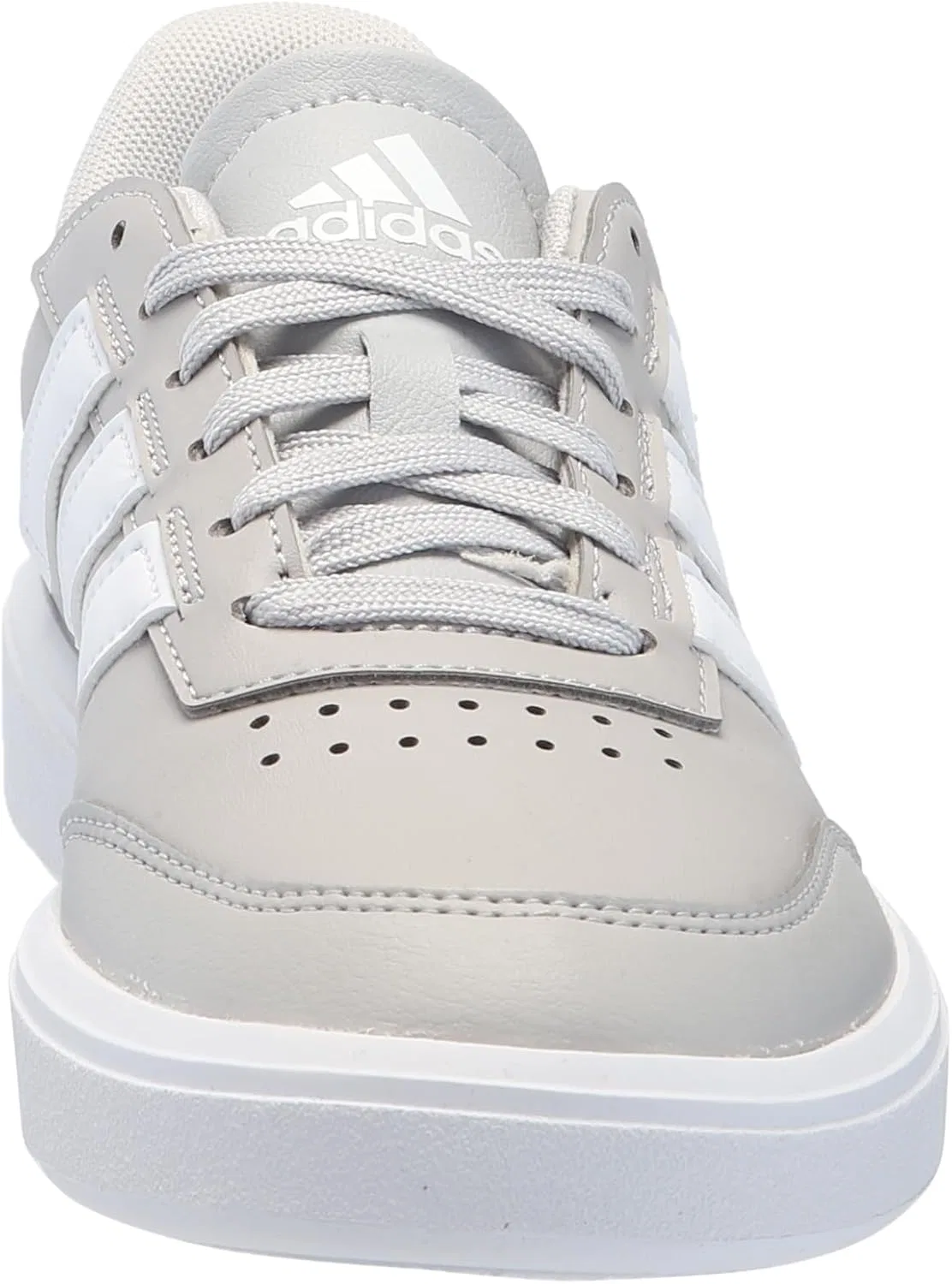 Кроссовки теннисные Adidas, цвет Grey/White/White — фото 2