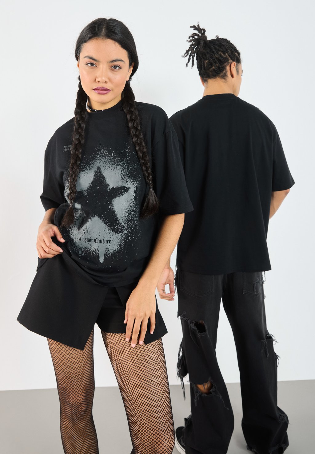 

Футболка с принтом UNISEX YOURTURN, черный