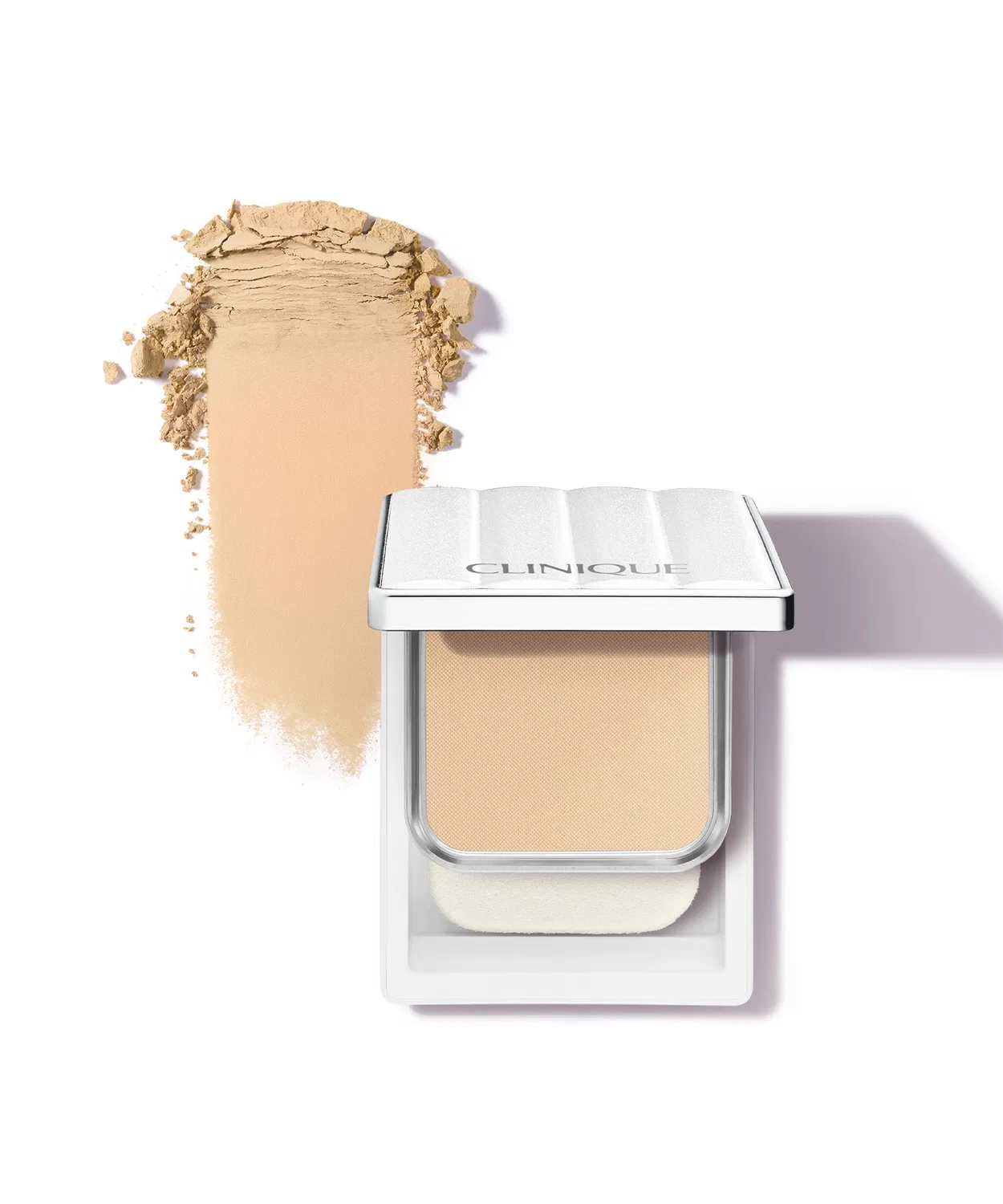 Пудровая основа Even Better Powder Makeup Water Veil 27, CLINIQUE, сменный блок, 27 мл, белый — фото 2