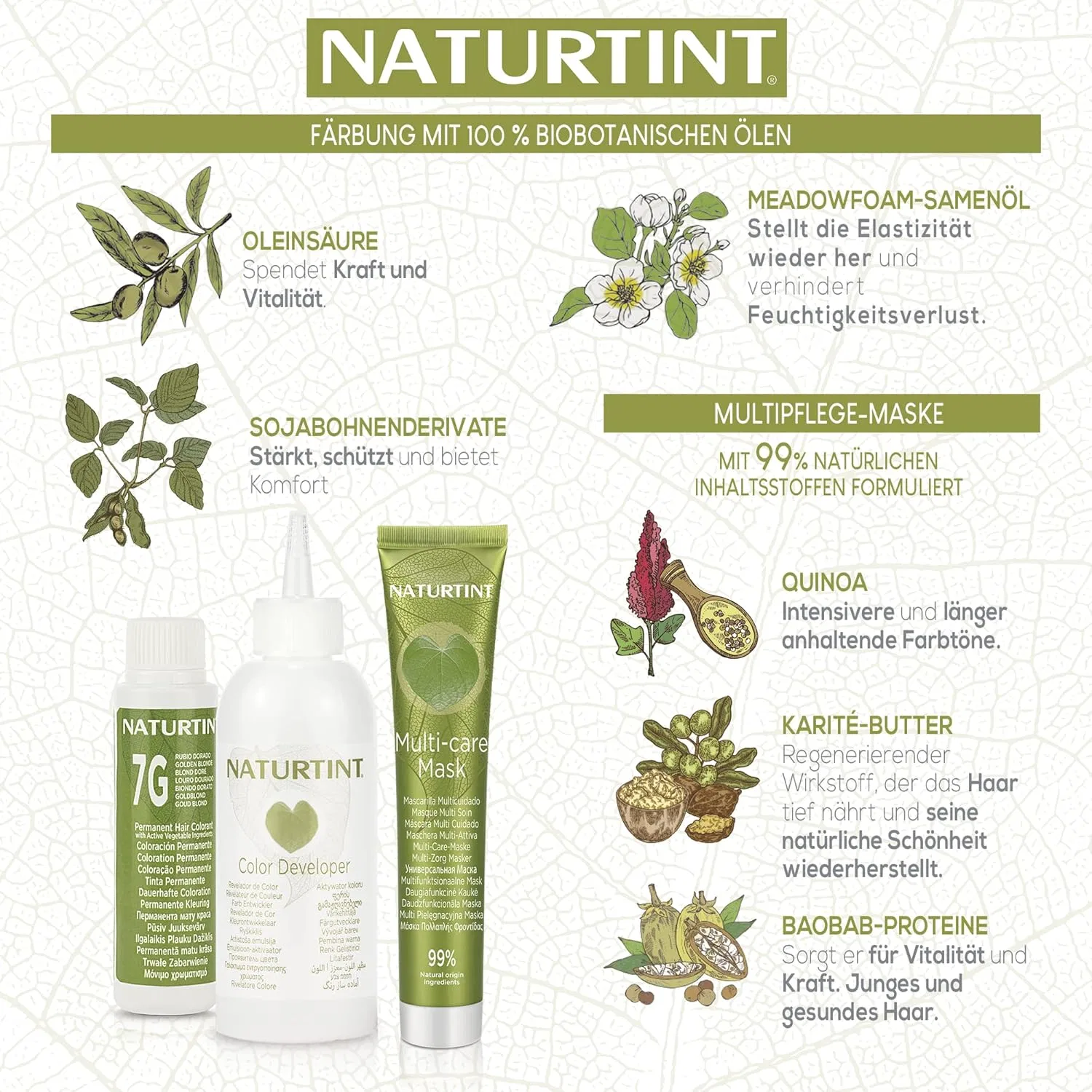 Краска для волос без аммиака Naturtint, 170 мл (3 шт.) Naturtint — фото 4
