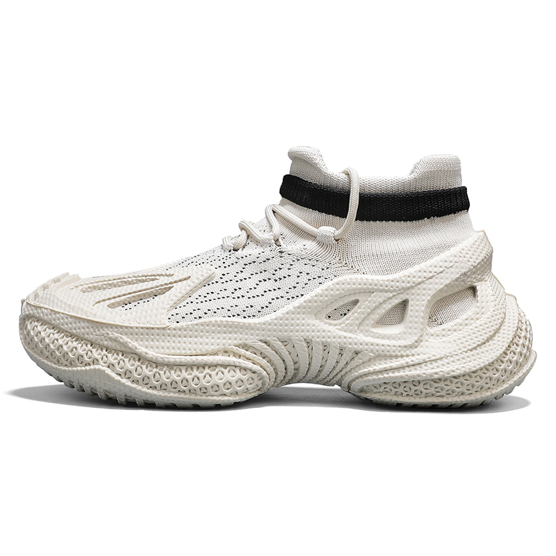 

Philharmonic Износостойкие дышащие мужские низкие кеды бежевые, цвет Beige