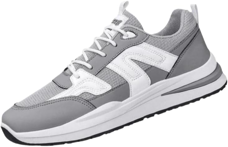 

Мужская обувь: спортивная обувь, дышащие и легкие кроссовки для бега, модная повседневная обувь, прочная рабочая обувь Hoalox, серый