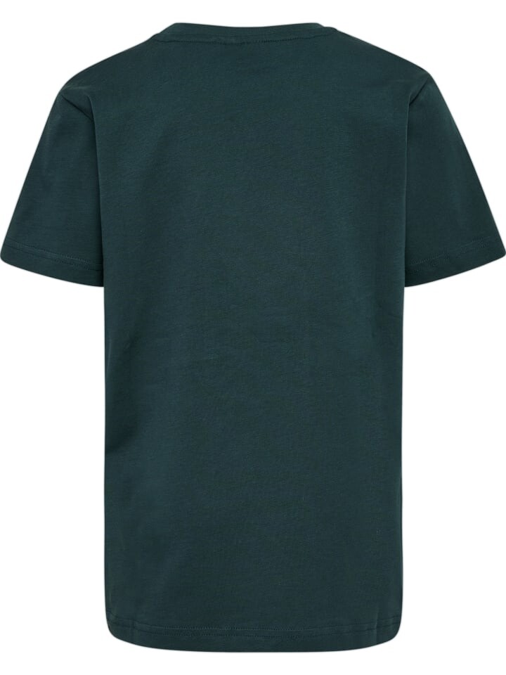 Футболка Hummel S/S Hmlprint Kinder, цвет green gables — фото 2
