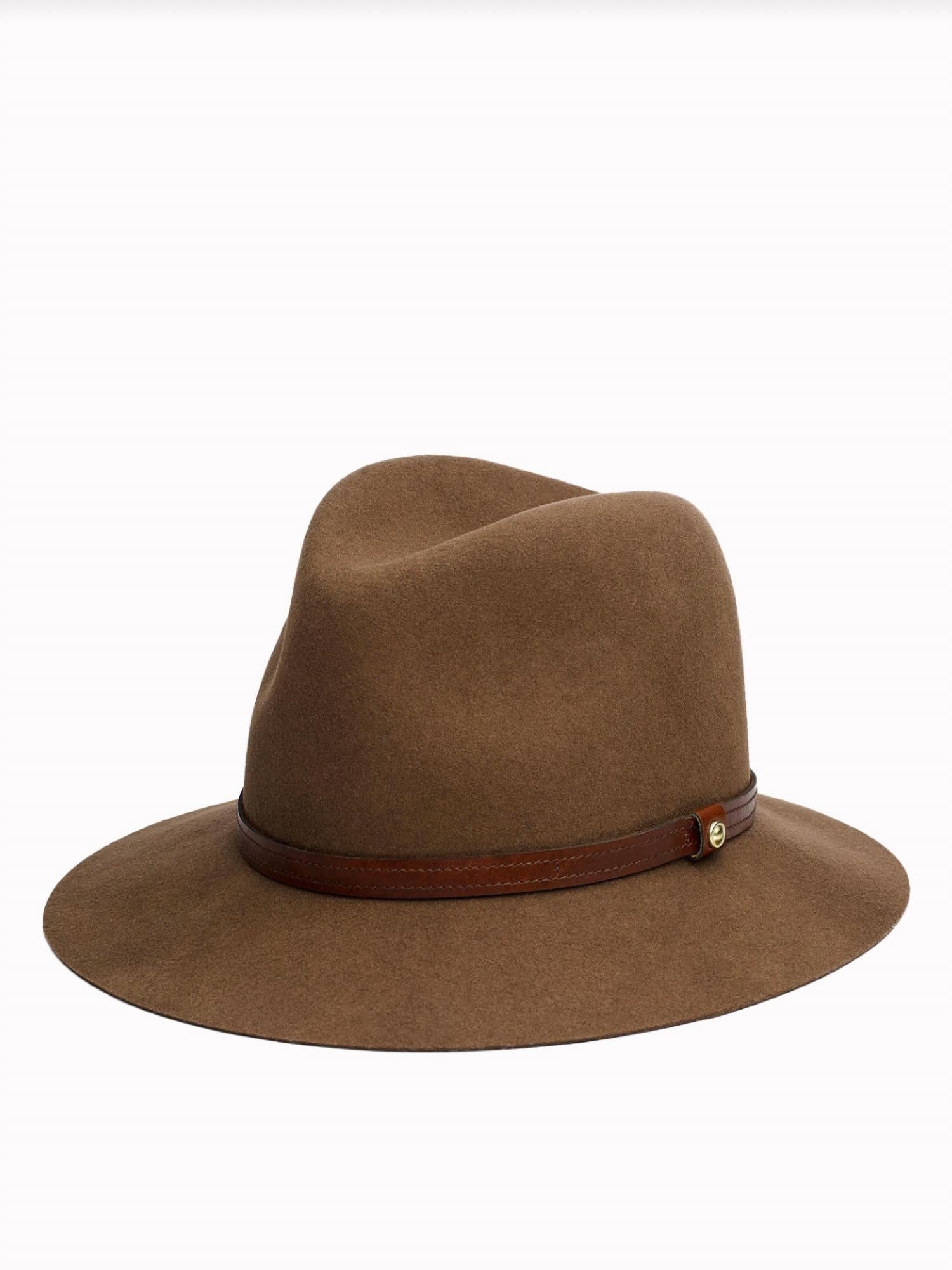 

Женская фетровая шляпа с мягкими полями цвета пекан rag & bone, цвет pecan