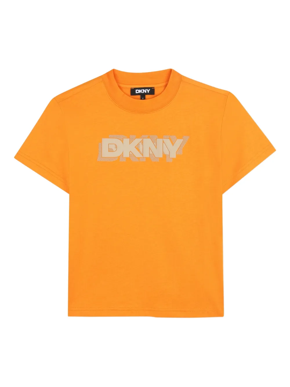 

Футболка с логотипом Dkny Kids, оранжевый