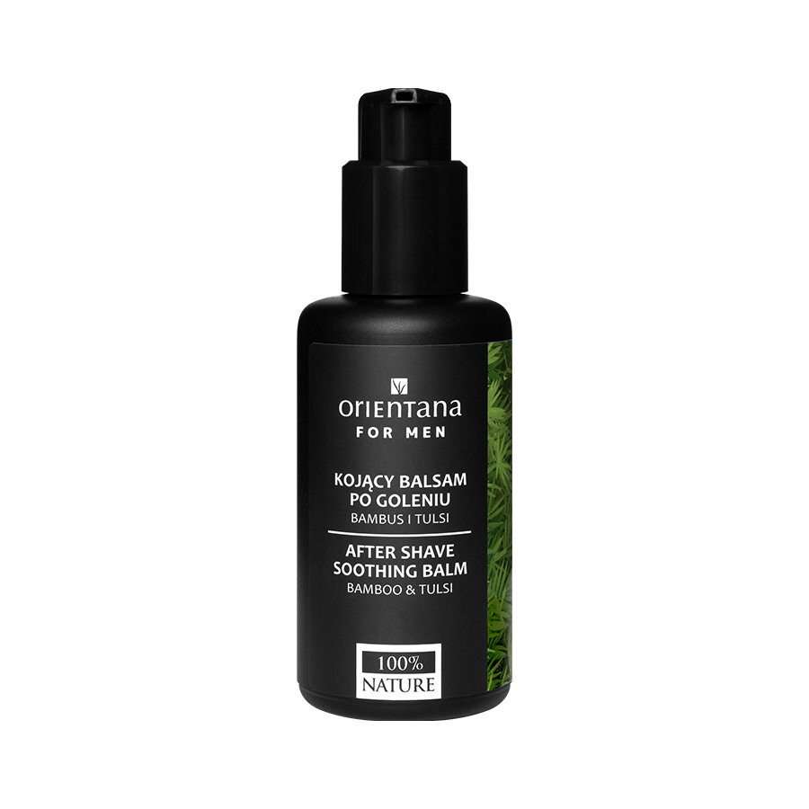 

Orientana For Men Успокаивающий бальзам после бритья «Бамбук и тулси», 75 мл