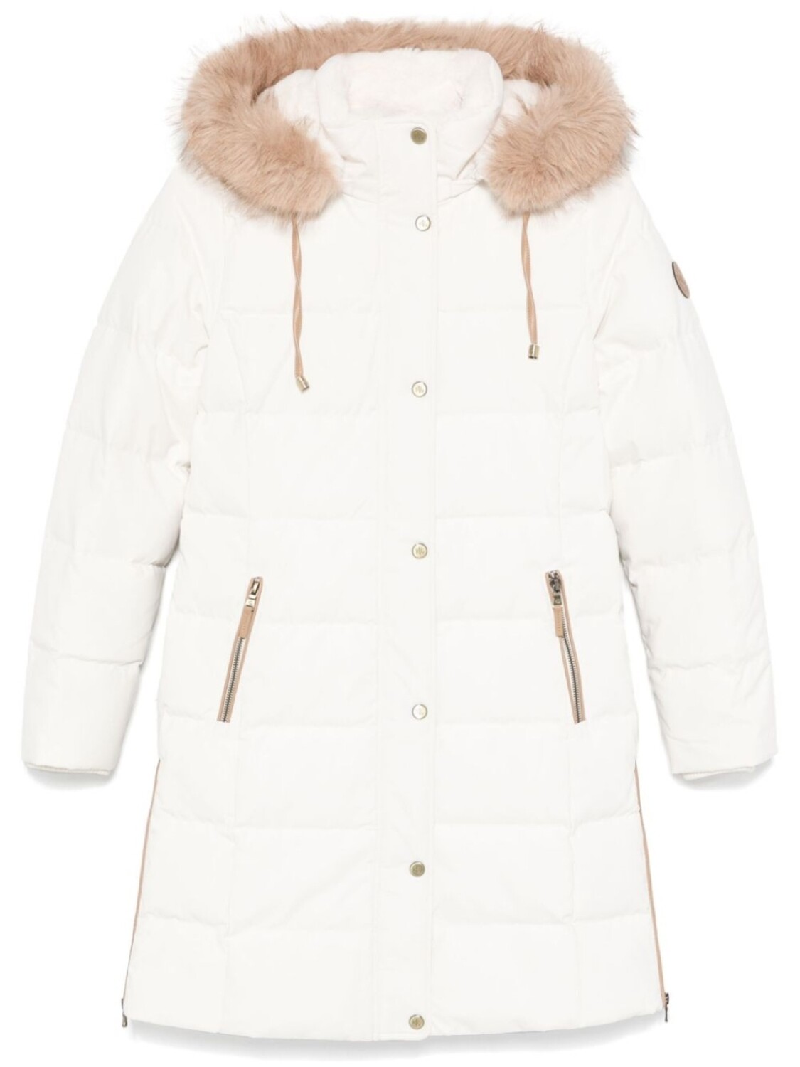 

Lauren Ralph Lauren длинный пуховик, белый