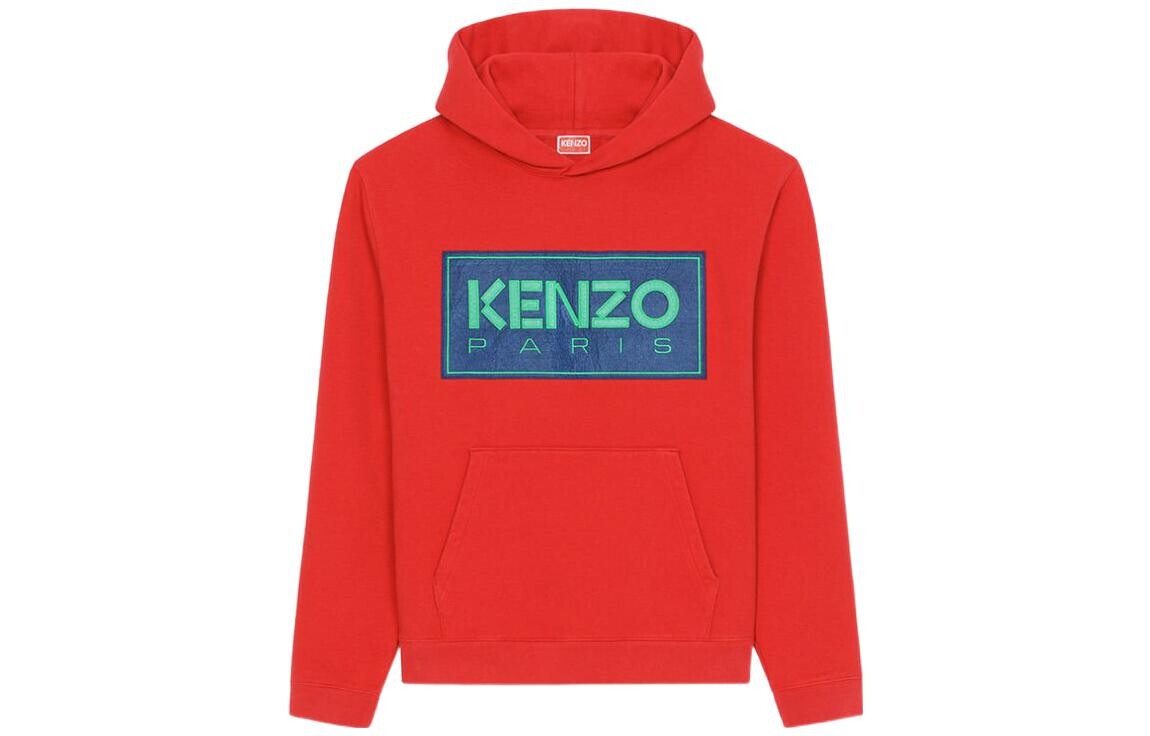 

Толстовка с логотипом Letter, мужская, красная Kenzo, красный