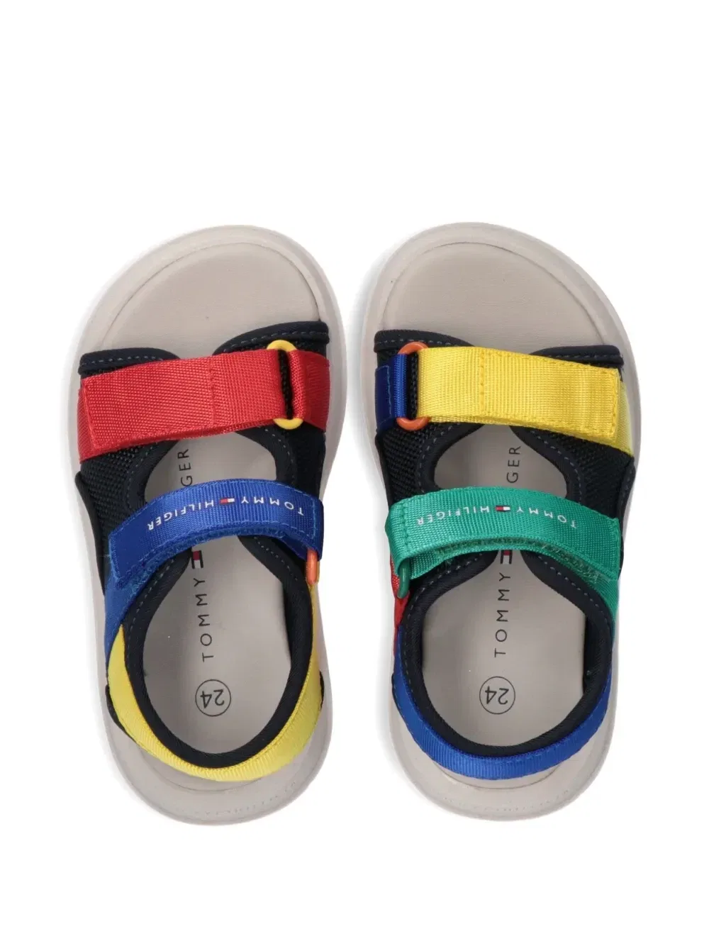 Босоножки с ремешками Tommy Hilfiger Junior, черный — фото 3