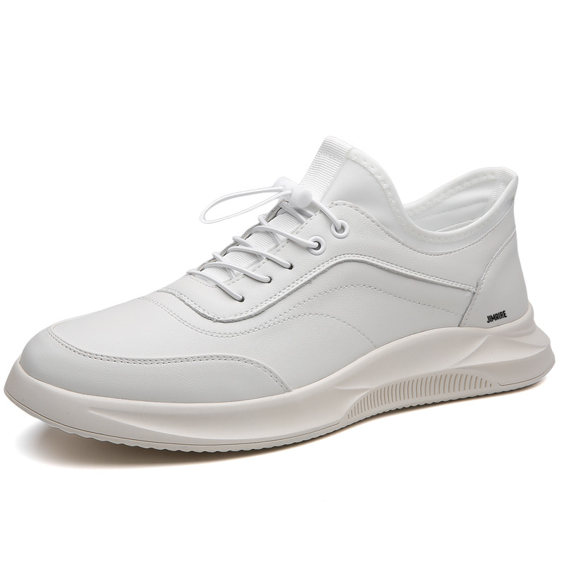 

King Jinmai Дышащие низкие повседневные кроссовки мужские белые, цвет White