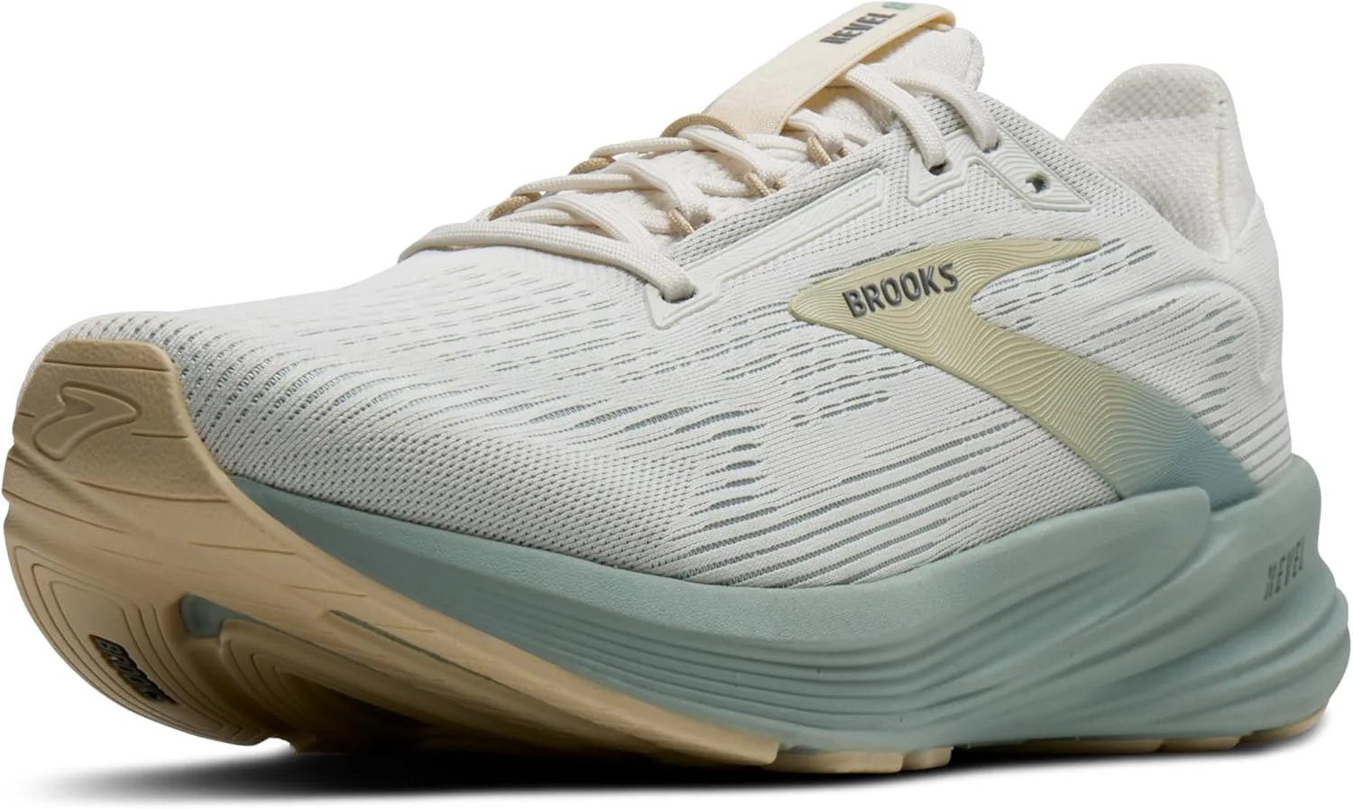 Мужские кроссовки Brooks Revel 8 для бега и ходьбы с нейтральной поддержкой, серый