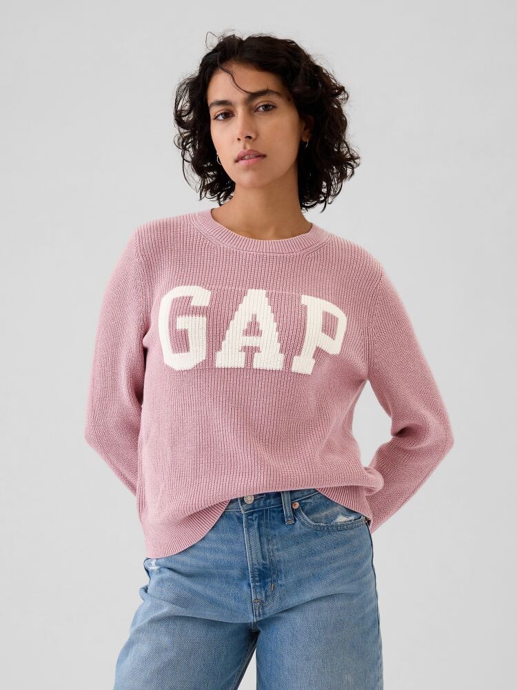 

Свитер с логотипом Gap, розовый