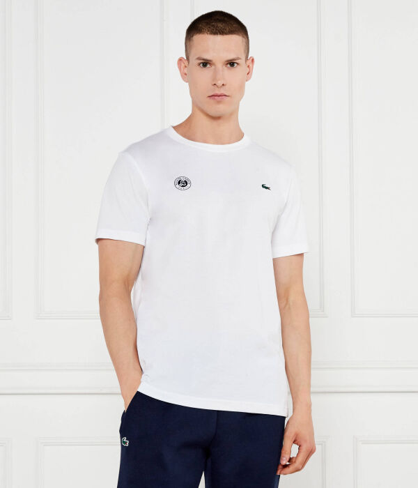 

Футболка Lacoste x Roland Garros Regular fit Lacoste, белый