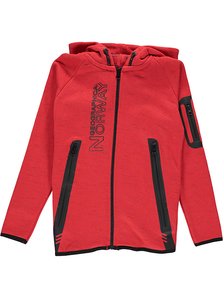 

Спортивная куртка Geographical Norway Sweatjacke Getincelle, красный