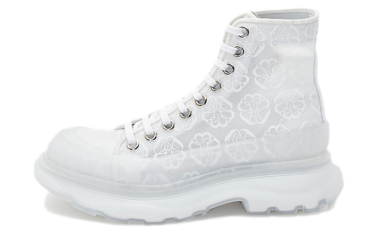 Женские ботинки Alexander McQueen Tread Slick, белый