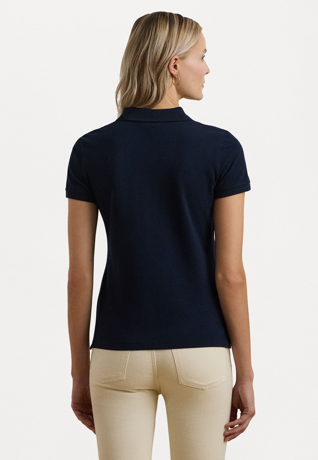 

Рубашка поло KIEWICK SHORT SLEEVE Lauren Ralph Lauren, темно-синий