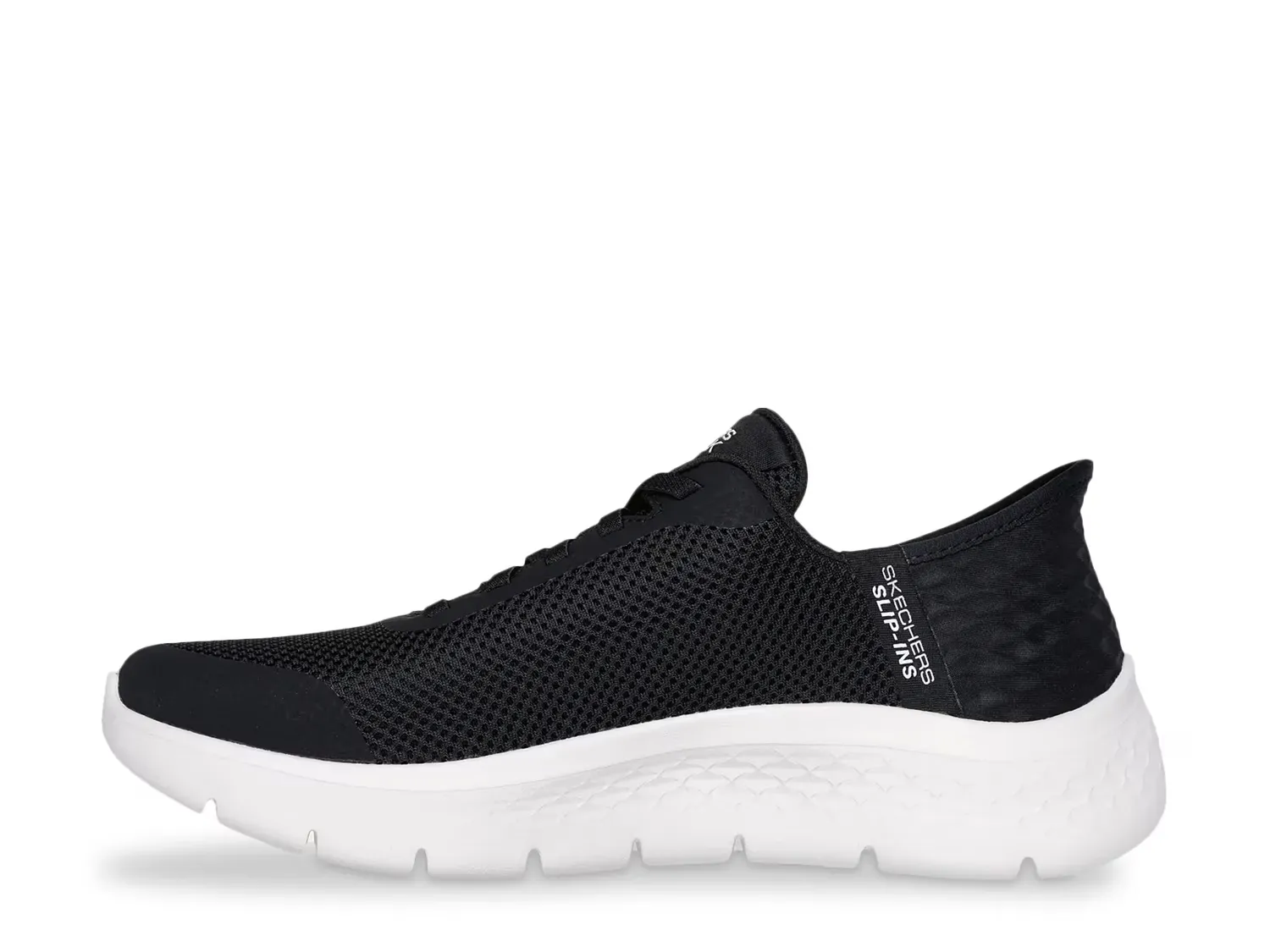 Hands Free Slip-Ins GO Walk Flex Grand Entry Слипоны Sneaker - женские Skechers, Black/White — фото 2