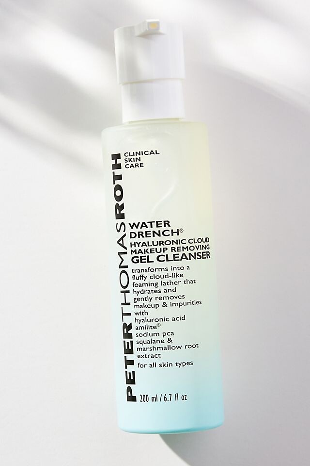 

Средство для умывания Peter Thomas Roth Water Drench Hyaluronic Cloud, светло-синий