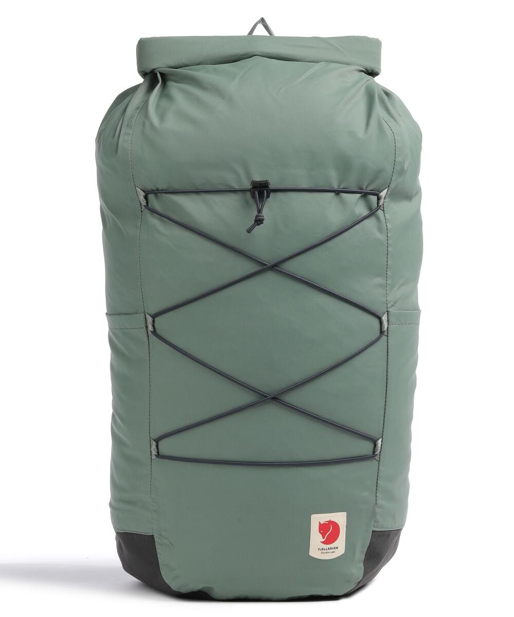 

Рюкзак High Coast 26 с откидной крышкой из переработанного нейлона Fjällräven, зеленый