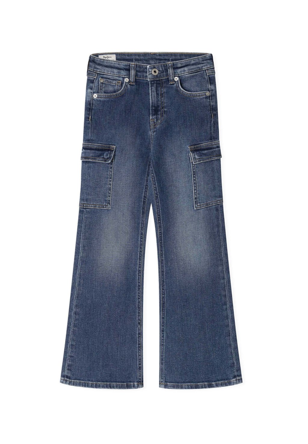 

Расклешенные джинсы Pepe Jeans, синий деним