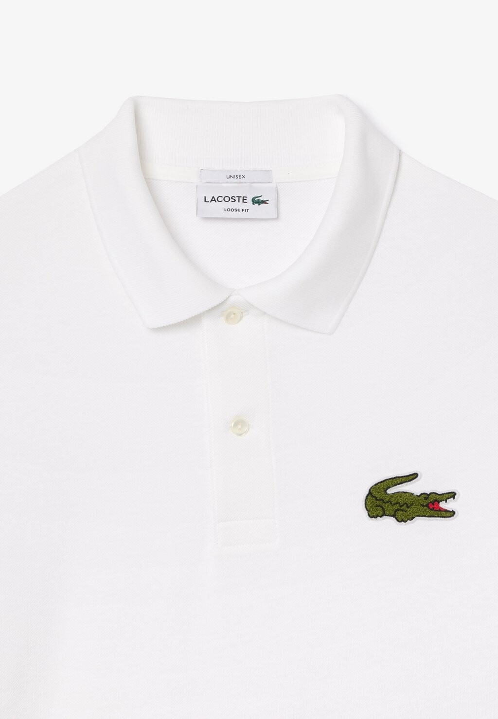 

Рубашка поло Lacoste, белый