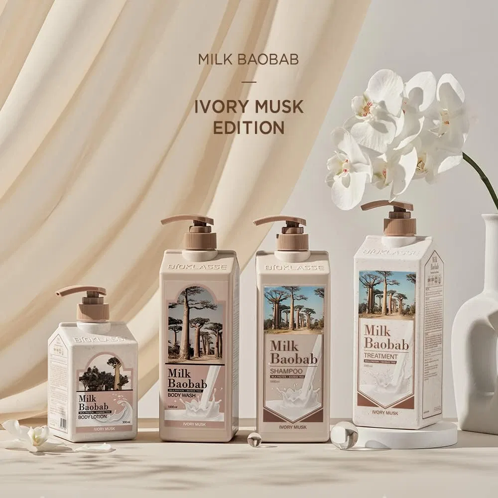 Лосьон для тела Milk Baobab с ароматом Ivory Musk 500 мл — фото 3