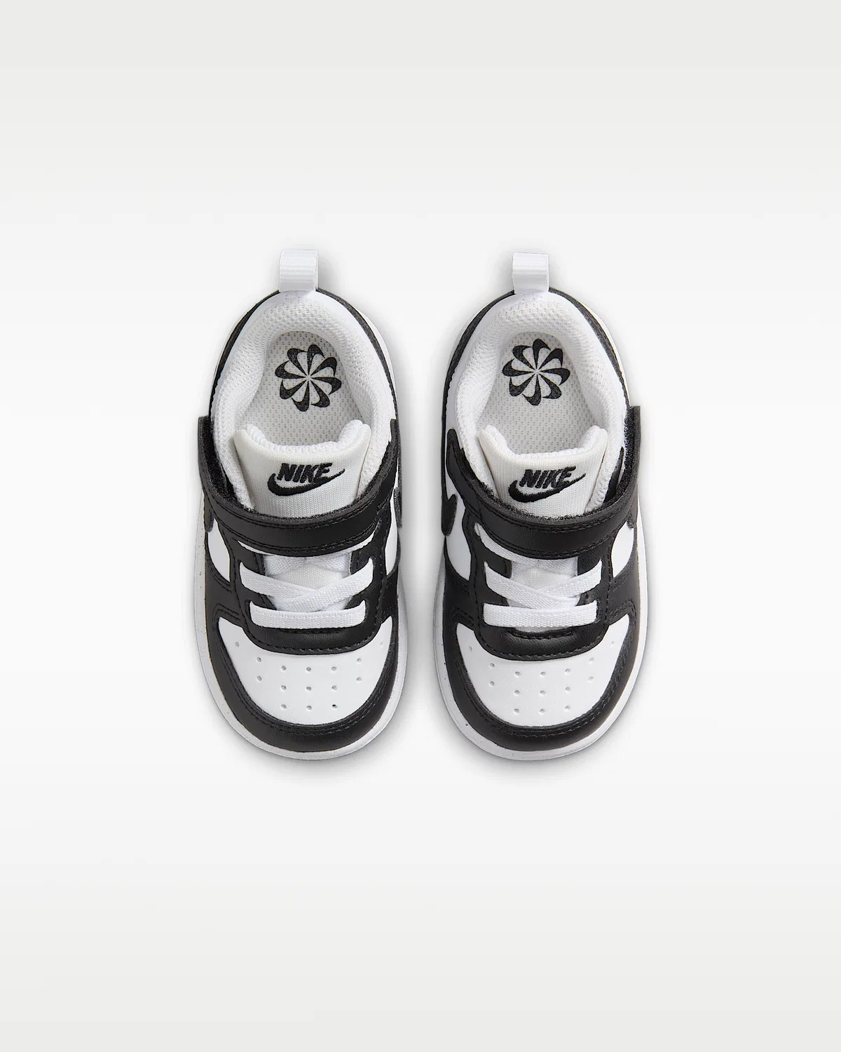 Кроссовки Nike Court Borough Low Recraft для малышей, White/Black — фото 4
