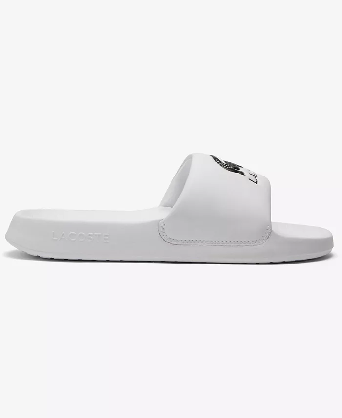 Мужские шлепанцы Serve с круглым носком Lacoste, белый — фото 2