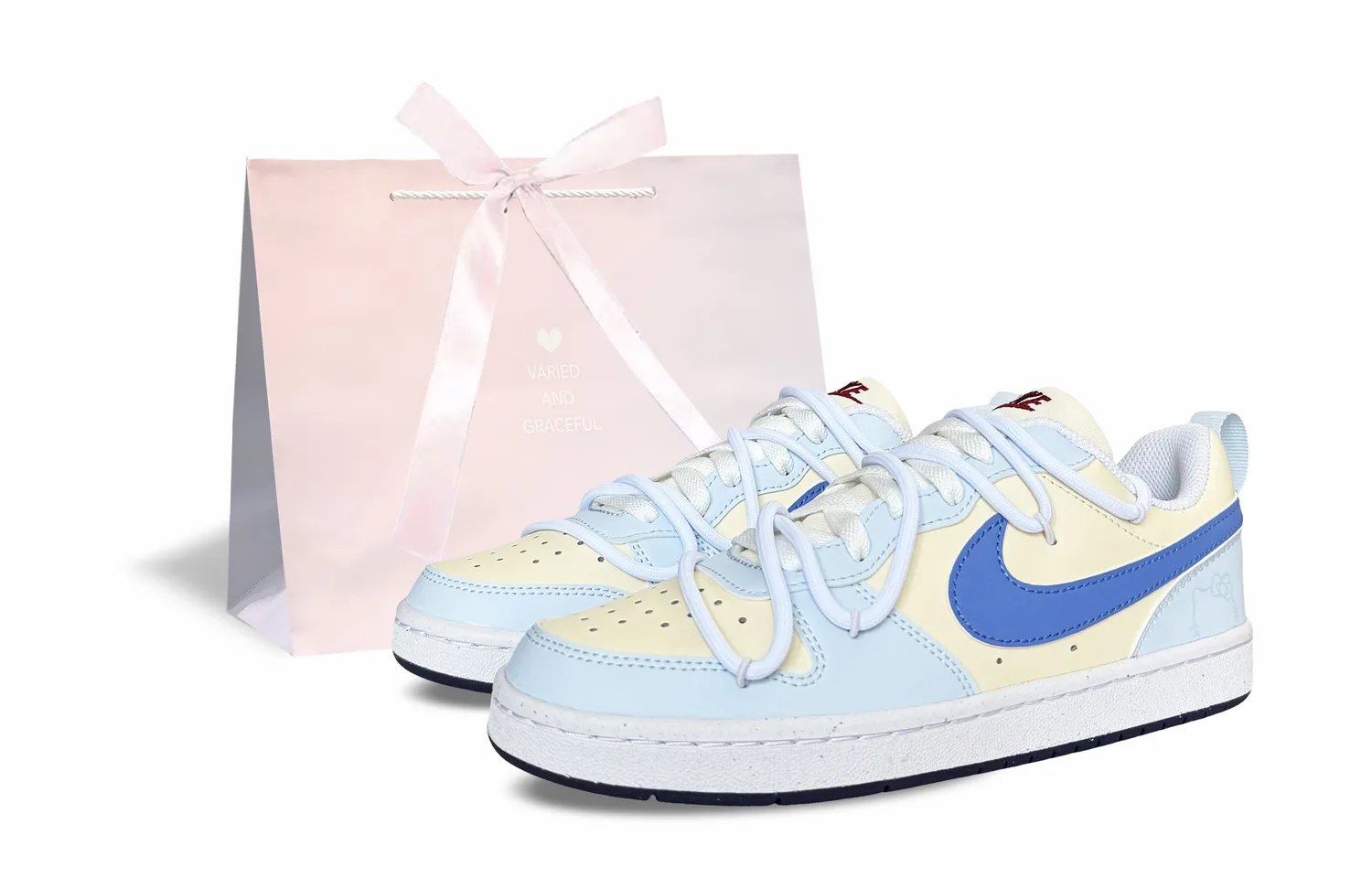 Nike Кроссовки для скейтбординга Court Borough 2 Low top Blue Unisex