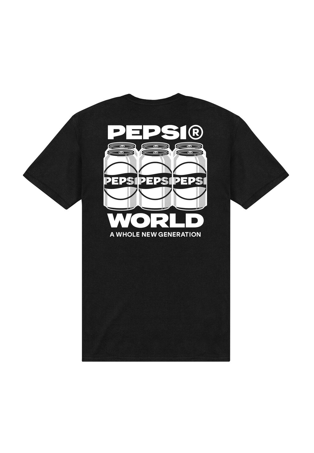 

Футболка с принтом PEPSI WORLD Henry Tiger, черный