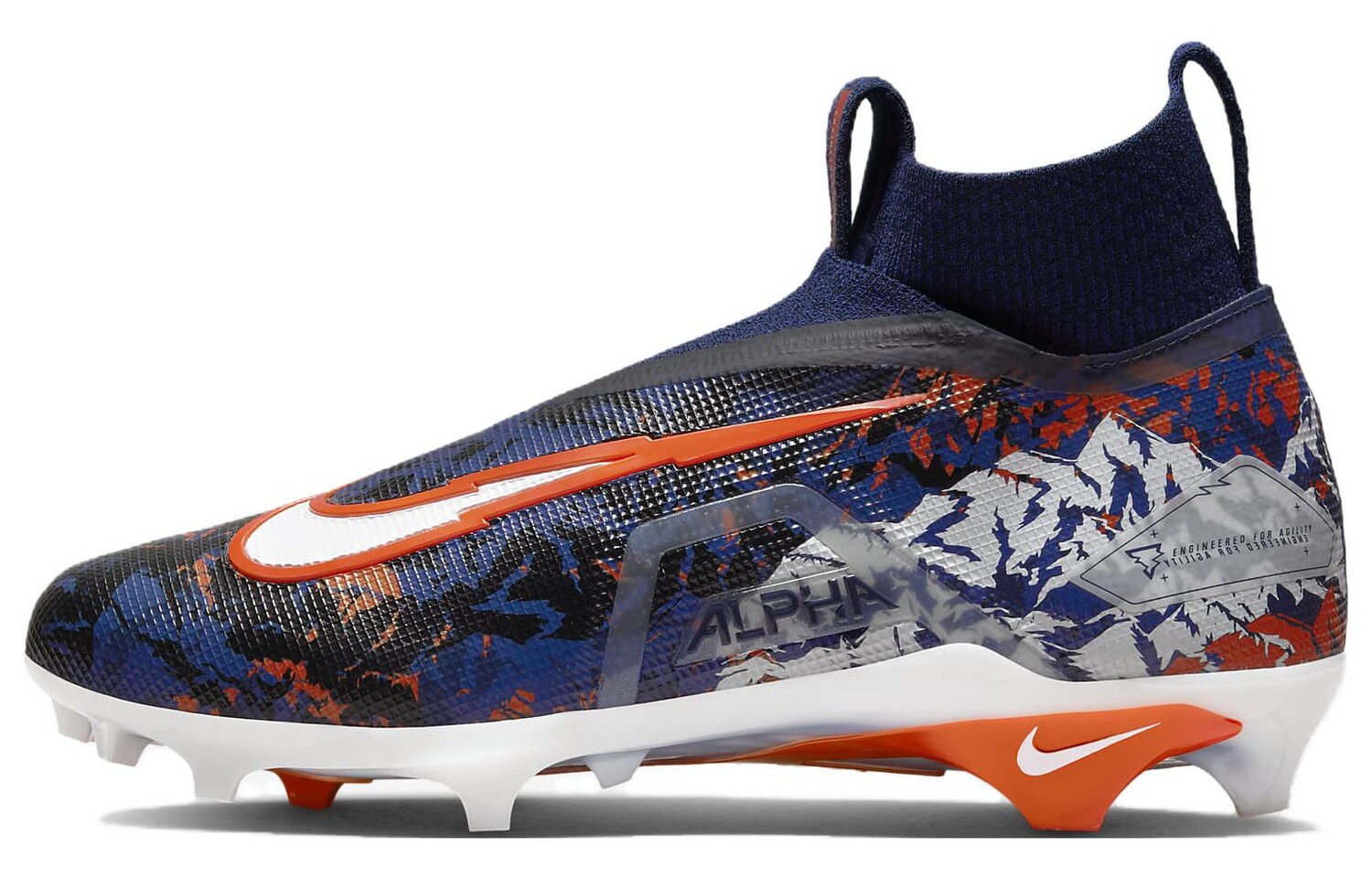 

Рассел Уилсон X Alpha Menace Elite 3 «Денвер Бронкос на выезде» Nike