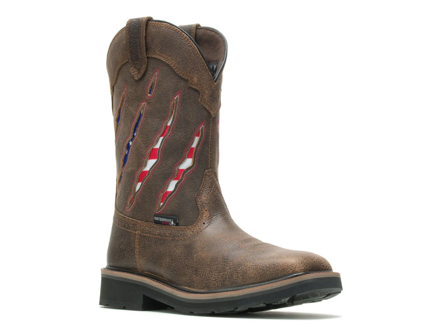 

Сапоги Rancher Claw Wellington Work Boot Wolverine, темно-коричневый