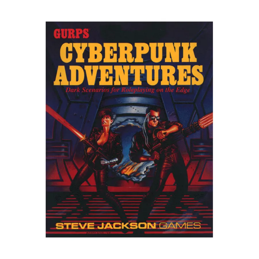 

Cyberpunk Adventures, GURPS (1st-3rd Edition) - Adventures, мягкая обложка