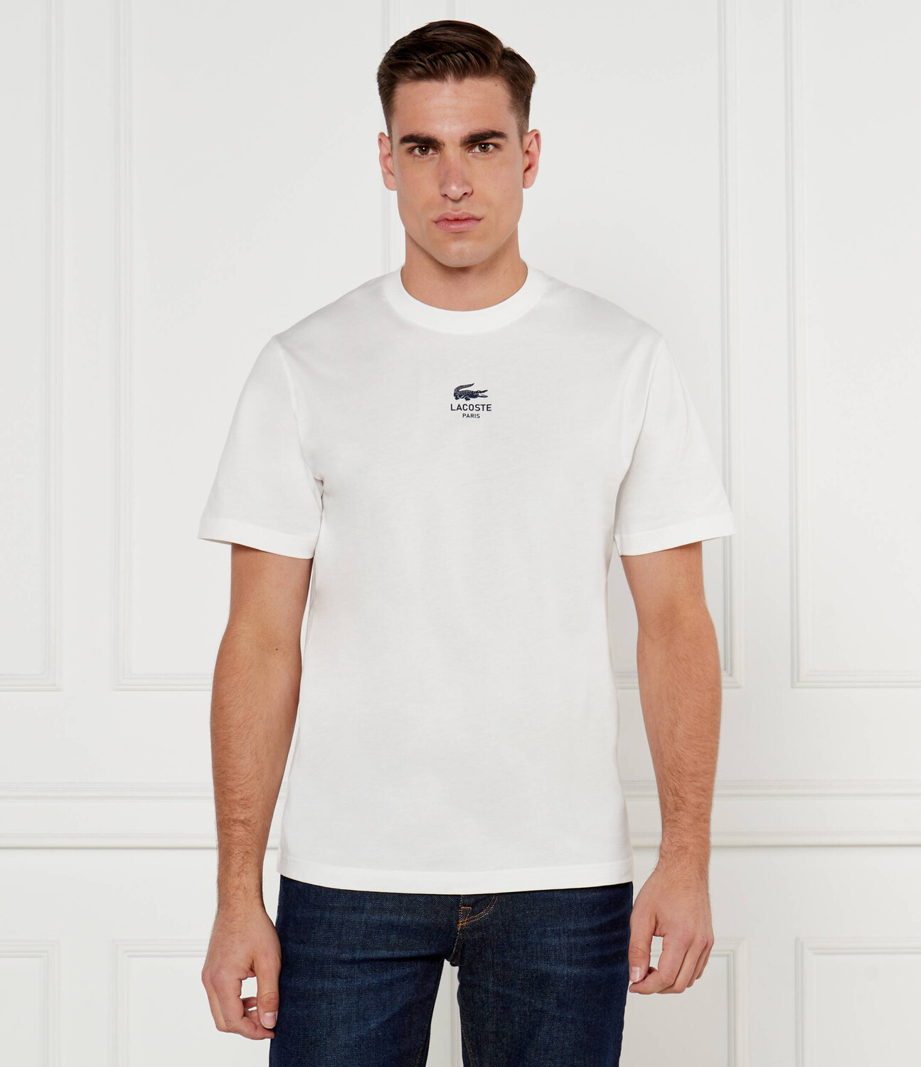 

Футболка Lacoste Classic fit, белый