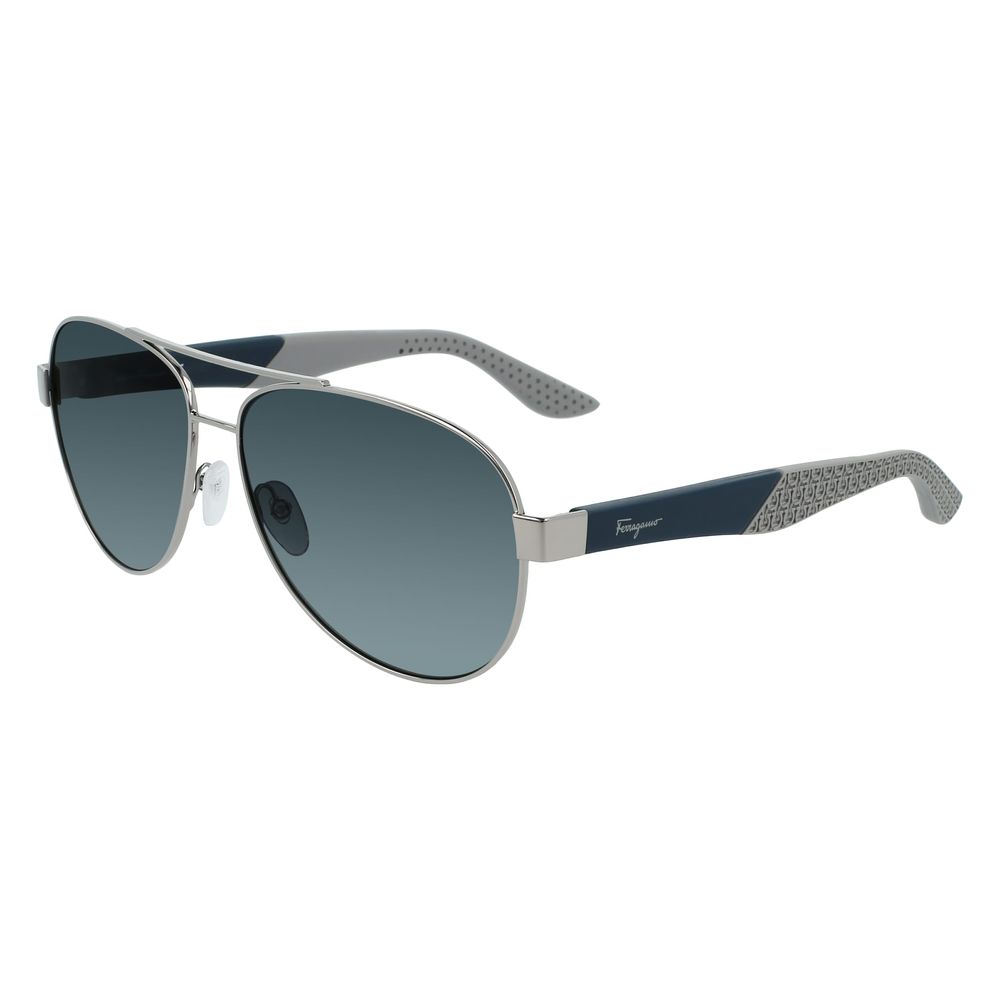 

Мужские солнцезащитные очки Ferragamo Metal Salvatore Ferragamo, серый