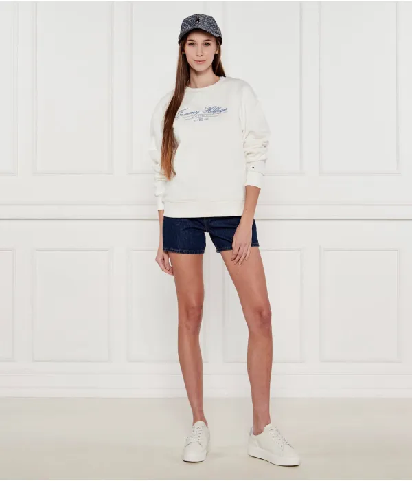 Толстовка Regular fit Tommy Hilfiger, белый — фото 2