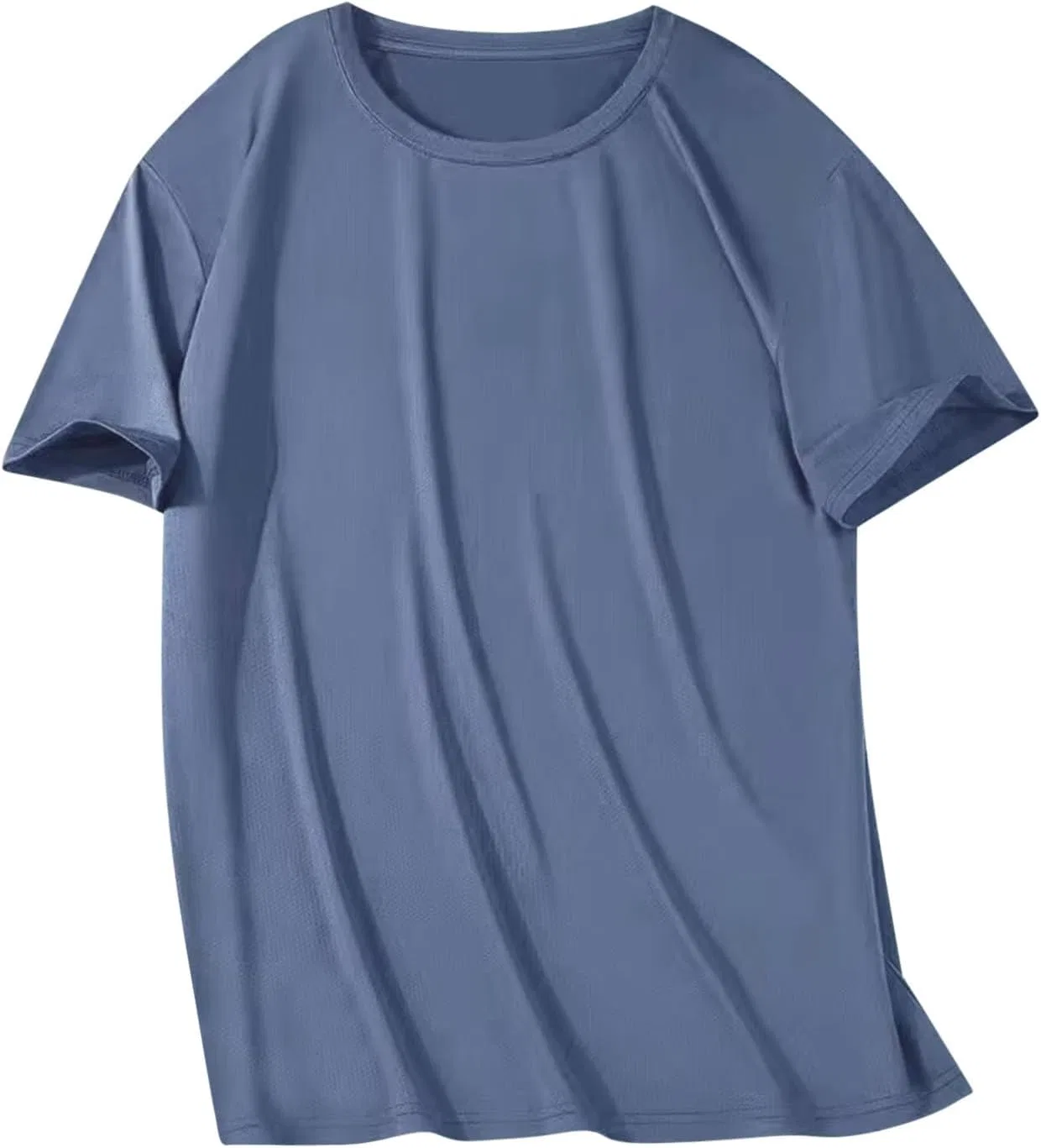 Футболка свободного кроя с коротким рукавом, Generic, Light Blue