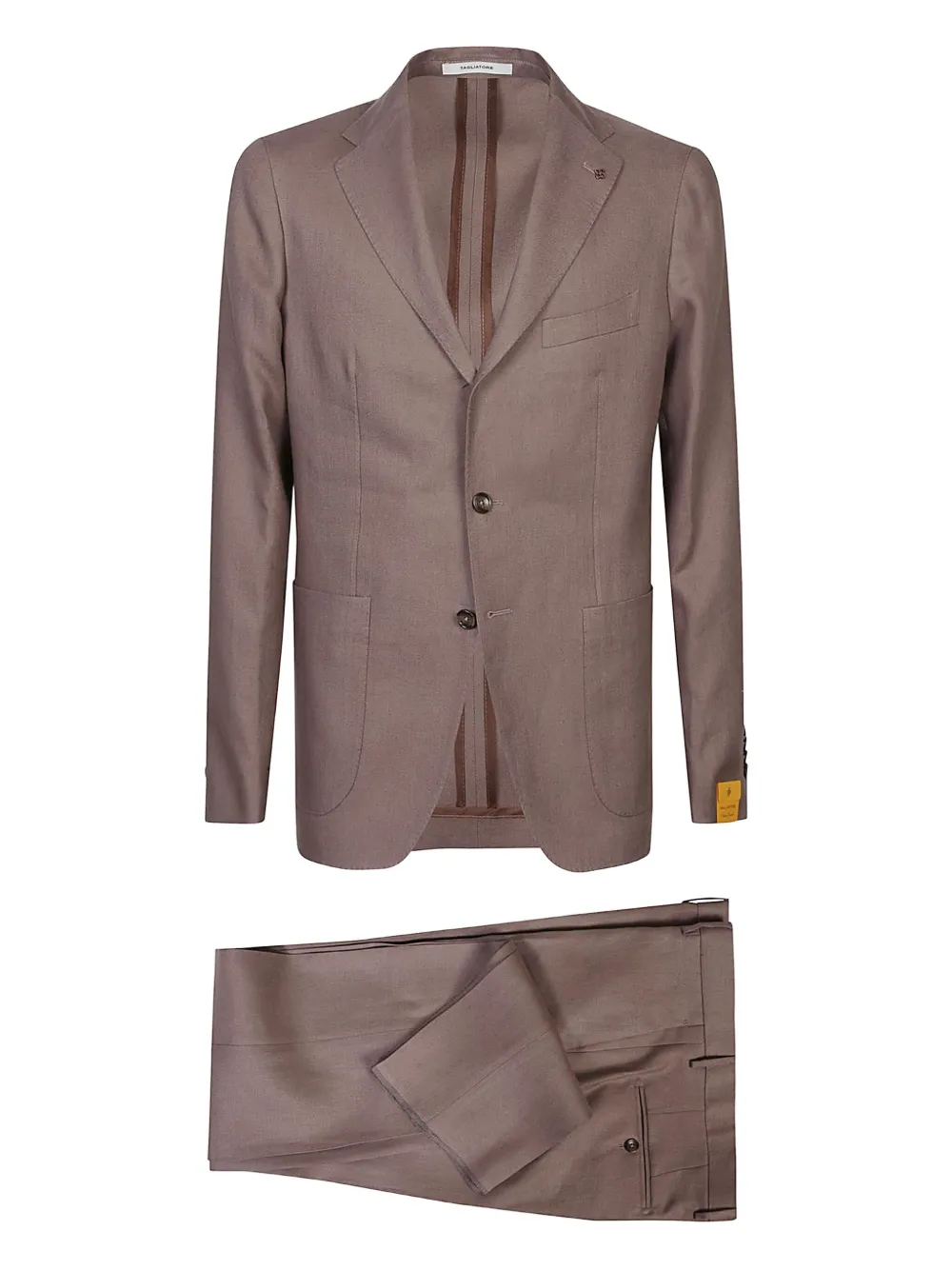 

Льняной костюм TAGLIATORE, коричневый