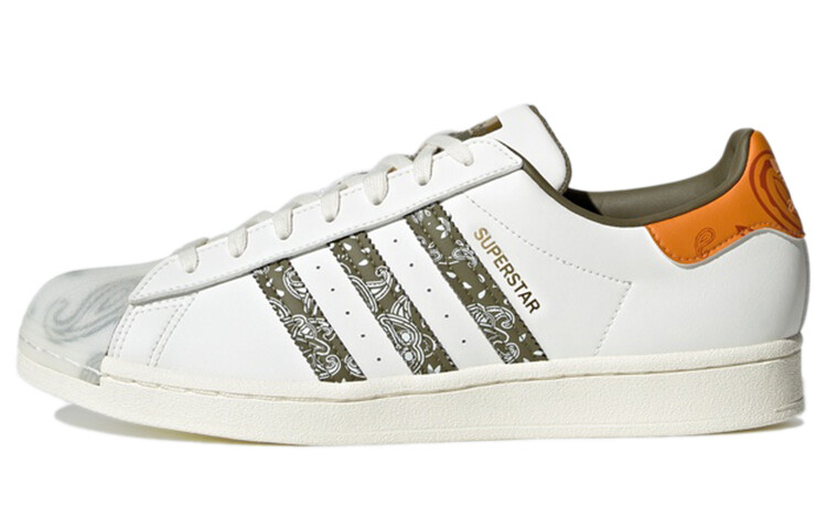 

Кроссовки adidas originals Superstar "Bandana" Off White Focus Orange