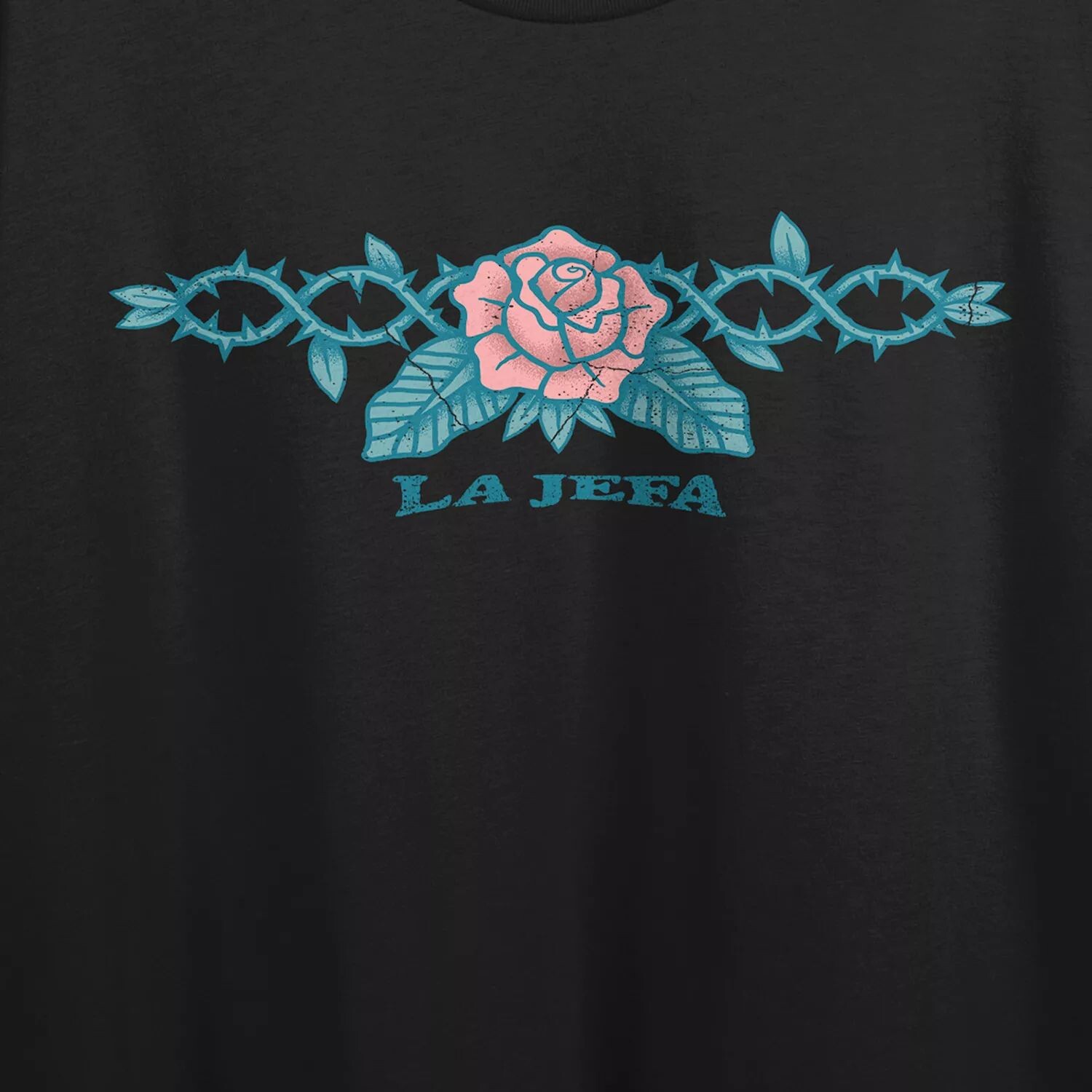 

Детская футболка с рисунком Rose & Thorns La Jefa