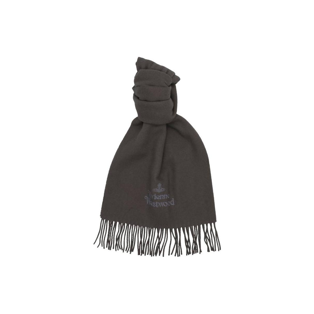 

Vivienne Westwood Вязаный шарф женский серый