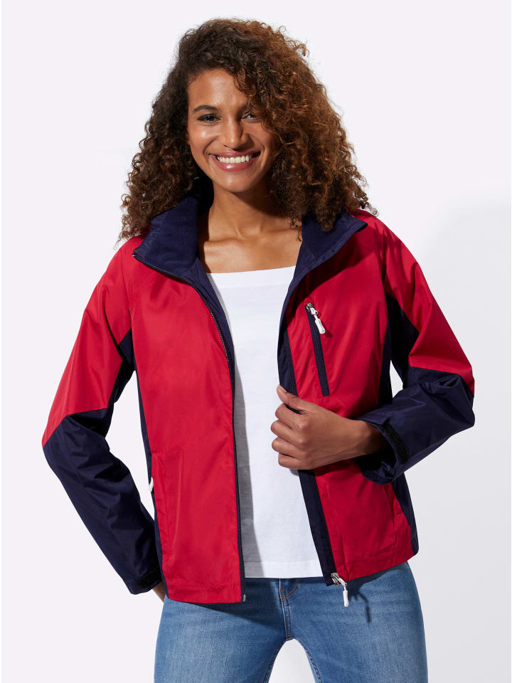 

Функциональная куртка красного и темно-синего цветов WITT WEIDEN