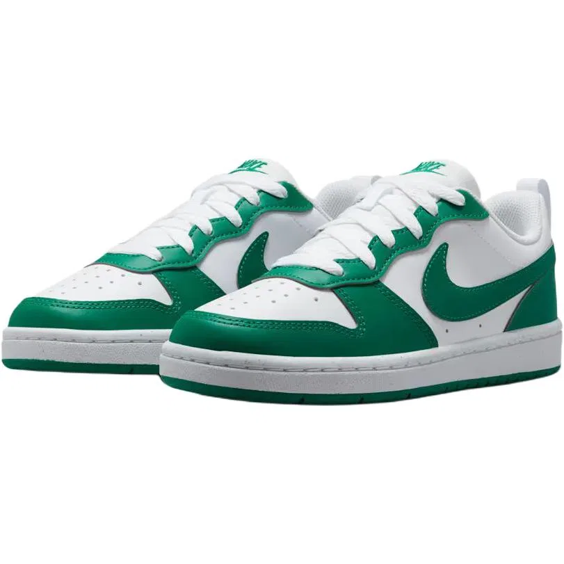 Кроссовки для скейтбординга Court Borough Kids Unisex Nike, White Green — фото 4
