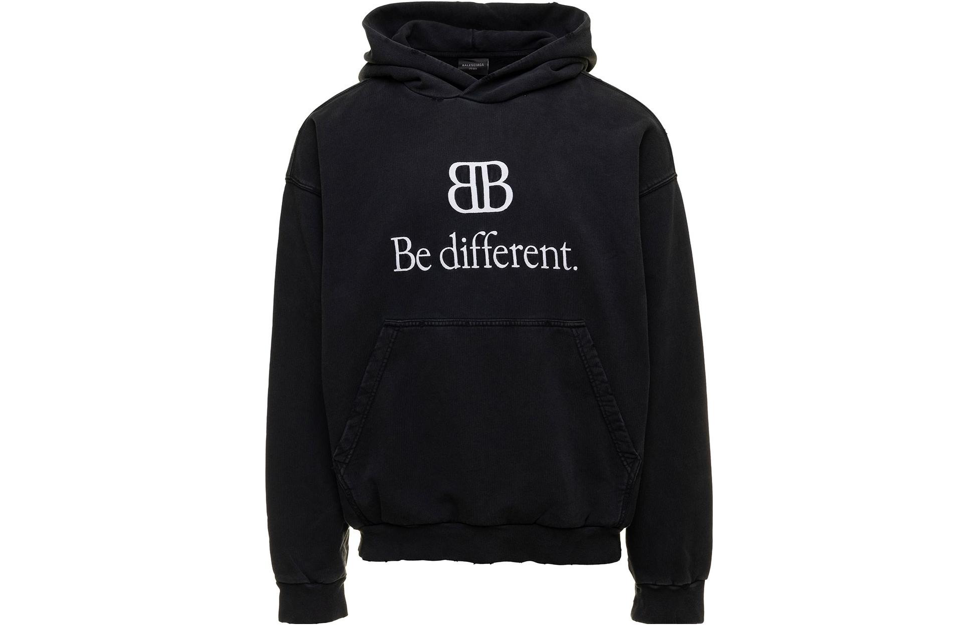 

Будь другим Худи Balenciaga, черный