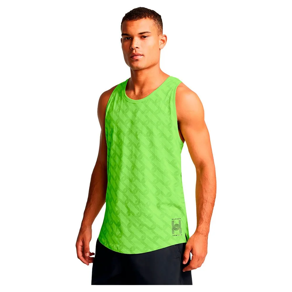

Футболка Under Armour Run Anywhere, зеленый