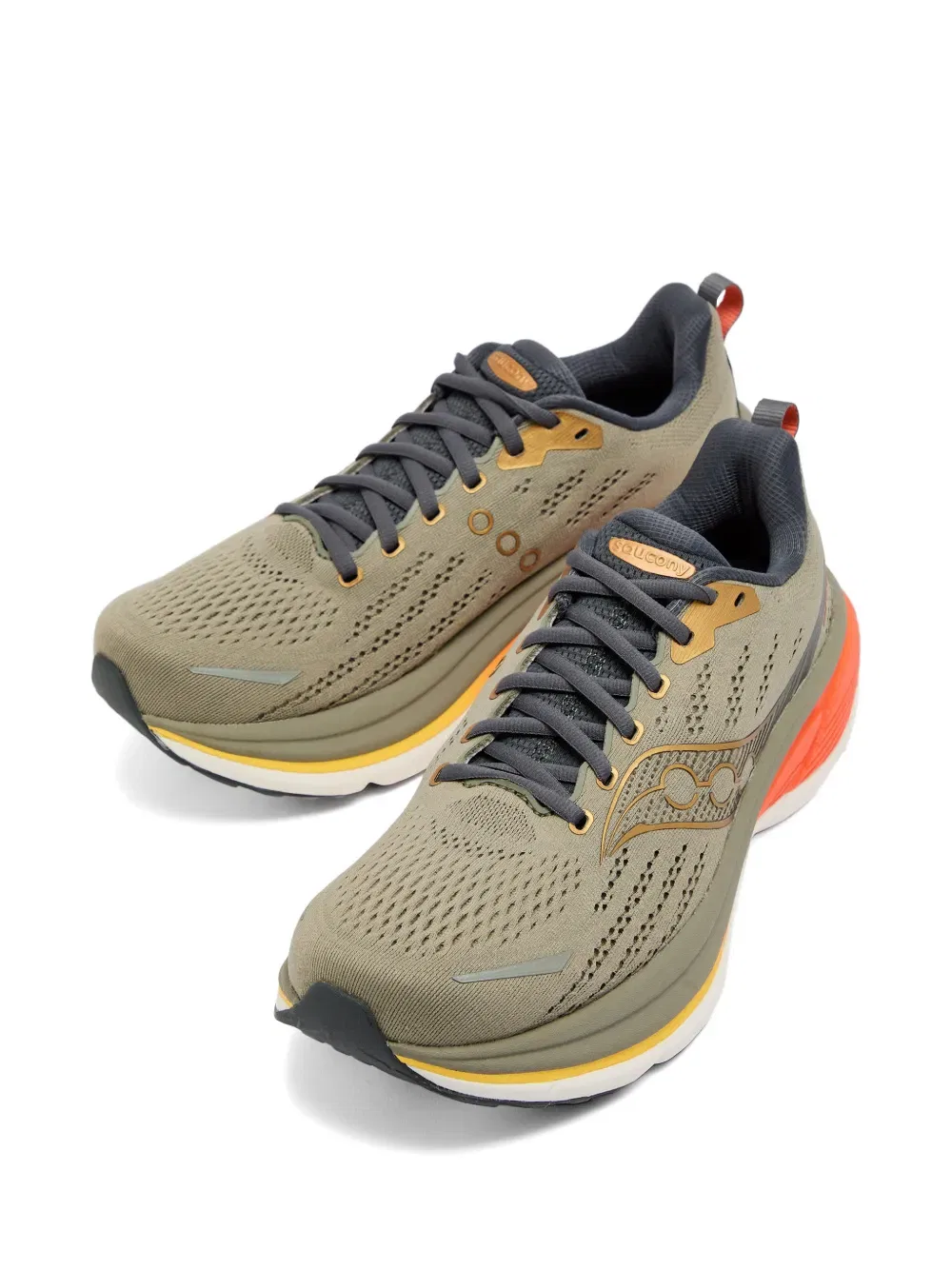 Кроссовки Hurricane 25 Saucony, зеленый — фото 2